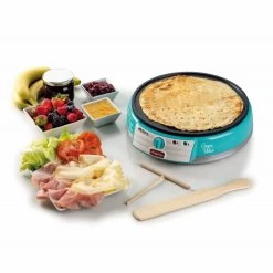 Ariete 0202 Crepiera 1 Crepe 1000 W Blu, Argento, Bianco -Bestes Kleingeräte Geschäft ariete 0202 crepiera 1 crepe 1000 w blu argento bianco 3