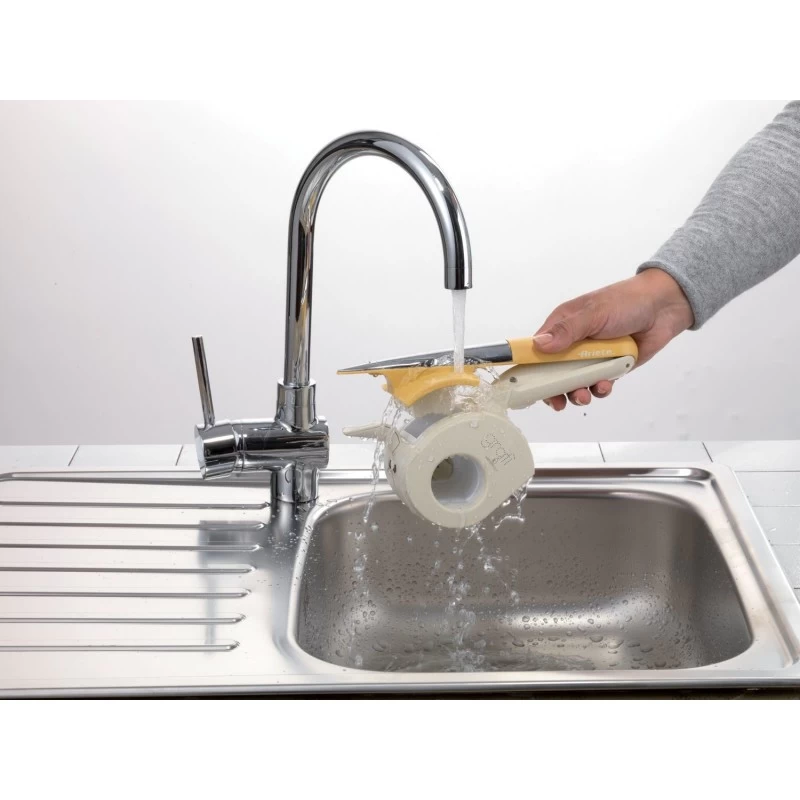 Ariete 0457 Grattugia Elettrica Metallo, Plastica Sabbia, Bianco 4 Ariete 0457 Grattugia Elettrica Metallo, Plastica Sabbia, Bianco – Bild 2