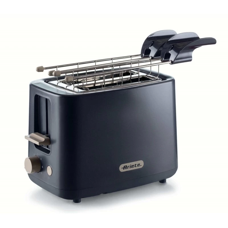 Ariete 157 Tostapane Breakfast, 760W, Capacità 2 Fette Di Pane, Pinze In Acciaio Inox, 7 Livelli Di Doratura, Pulsante Stop, 3 Ariete 157 Tostapane Breakfast, 760W, Capacità 2 Fette Di Pane, Pinze In Acciaio Inox, 7 Livelli Di Doratura, Pulsante Stop,