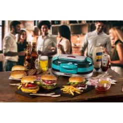 Ariete 205 Hamburger Maker Party Time, Macchina Per Fare Hamburger, 1200 W, Doppie Piastre Antiaderenti, 2 Scomparti, Facile Da -Bestes Kleingeräte Geschäft ariete 205 hamburger maker party time macchina per fare hamburger 1200 w doppie piastre antiaderenti 2 scomparti facile da pulir 1