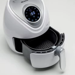 Ariete 4616 Airy Fryer Digital, Friggitrice Ad Aria Digitale, Capacità 2,6 L, 1300 W, Time ‘60 Minuti, 7 Programmi, Bianco -Bestes Kleingeräte Geschäft ariete 4616 airy fryer digital friggitrice ad aria digitale capacita 26 l 1300 w time 60 minuti 7 programmi bianco 4