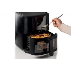 Ariete 4626 Airy Fryer 6L, Friggitrice Ad Aria, 1300 W, Capacità 6L, Capacità Di Cottura 2,5kg, 8 Programmi Preimpostati, -Bestes Kleingeräte Geschäft ariete 4626 airy fryer 6l friggitrice ad aria 1300 w capacita 6l capacita di cottura 25kg 8 programmi preimpostati temperatura f 3