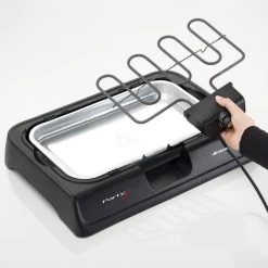 Ariete 723 Barbecue Bistecchiera Elettrica Nero 2000 W Party Grill -Bestes Kleingeräte Geschäft ariete 723 barbecue bistecchiera elettrica nero 2000 w party grill 1 3