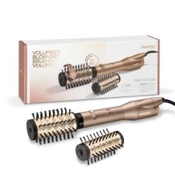 BaByliss Big Hair Dual вЂ“ Gold Edition Spazzola Ad Aria Calda Caldo Oro 650 W 2,5 M -Bestes Kleingeräte Geschäft babyliss big hair dual v gold edition spazzola ad aria calda caldo oro 650 w 25 m 4