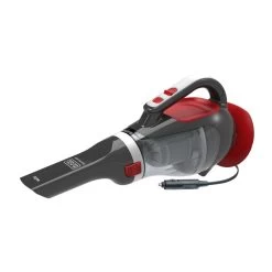 Black & Decker ADV1200 Aspirapolvere Senza Filo Grigio, Rosso Senza Sacchetto