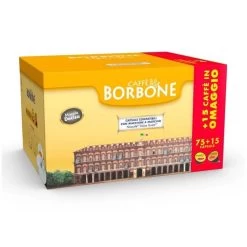 Borbone Capsule Comp. Nesc.Dolce Gusto Miscela Decisa (Nera) 75+15pz