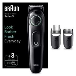 Braun BeardTrimmer 3 BT3411 Regolabarba Uomo -Bestes Kleingeräte Geschäft braun beardtrimmer 3 bt3411 regolabarba uomo 2
