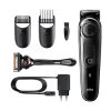Braun BeardTrimmer 5 BT5342 Batteria 39 2 Cm Bagnato E Secco Nero