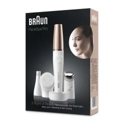 Braun FaceSpa Pro SE911, Bellezza Viso Epilatore Tutto-In-Uno, Dieci Micro Fori -Bestes Kleingeräte Geschäft braun facespa pro se911 bellezza viso epilatore tutto in uno dieci micro fori 4