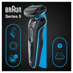 Braun Series 5 51-M1200s Rasoio Trimmer Nero, Blu -Bestes Kleingeräte Geschäft braun series 5 51 m1200s rasoio trimmer nero blu 3