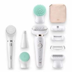 Braun Silk-épil 9 Flex 9-300 Beauty Set - Epilatore Elettrico Donna Bianco/Oro Con Testina Flessibile Per Un’Epilazione Più -Bestes Kleingeräte Geschäft braun silk epil 9 flex 9 300 beauty set epilatore elettrico donna bianco oro con testina flessibile per unepilazione piu facile 4