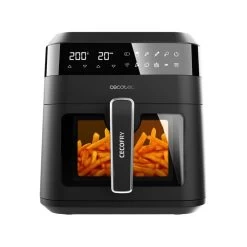 Cecotec 04340 Friggitrice Singolo 6 L Indipendente 1300 W Friggitrice Ad Aria Calda Nero