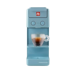 Illy Macchina Del Caffe Capsule Iperespresso Espresso Coffee Y3.3 Azzurro Amalfi + Omaggio Capsule