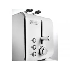 De'Longhi De Longhi Ctx2203.W Tostapane 550W Icona Bianco -Bestes Kleingeräte Geschäft delonghi ctx 2203w tostapane 2 fetta e 550 w argento bianco 3