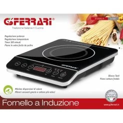 G3 Ferrari G10061 Piano Cottura Nero Superficie Piana Piano Cottura A Induzione 1 Fornello(i) -Bestes Kleingeräte Geschäft g3 ferrari g10061 piano cottura nero superficie piana piano cottura a induzione 1 fornelloi 2