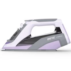 Imetec Ferro A Vapore Intellifast, Tecnologia Intelli System, Piastra Ceramic Diamond, 2400 W, Colpo Vapore 200 G