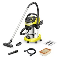 Karcher Kärcher WD 6 P S V-30/6/22/T Nero, Acciaio Inossidabile, Giallo 30 L 1300 W