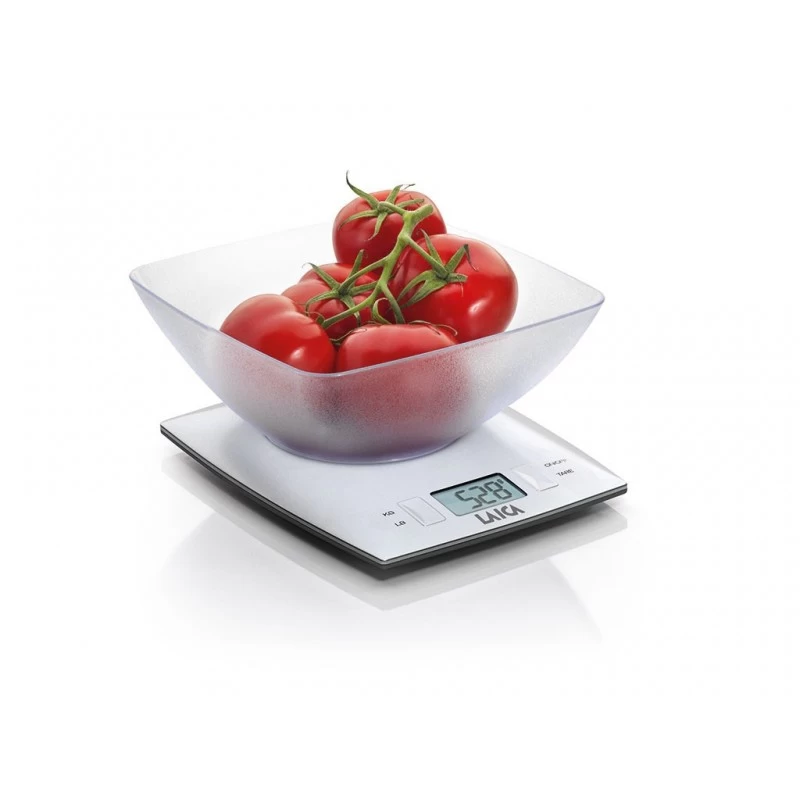 Laica KS1313 Bilancia Da Cucina Trasparente, Bianco Superficie Piana Rettangolo Bilancia Da Cucina Elettronica 6 Laica KS1313 Bilancia Da Cucina Trasparente, Bianco Superficie Piana Rettangolo Bilancia Da Cucina Elettronica – Bild 4