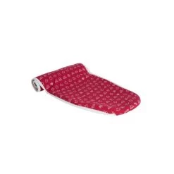 Lelit PA702 Rivestimento Per Asse Da Stiro Imbottitura Per Copriasse Da Stiro Cotone, Poliestere Rosso, Bianco
