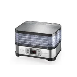 Macom Superdry Nero, Essiccatore In Acciaio Spazzolato, Schermo Lcd Con Temperatura Regolabile E Timer 450 W -Bestes Kleingeräte Geschäft macom superdry nero essiccatore in acciaio spazzolato schermo lcd con temperatura regolabile e timer 450 w 2