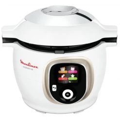 Moulinex CE851A Cookeo + Multicooker Con 150 Ricette Pre-impostate, 1600 W, Capacità 6 Litri, 2-6 Persone, Robot Da Cucina