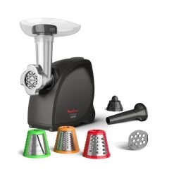 Moulinex ME472832 Tritacarne 2000 W Nero, Acciaio Inossidabile -Bestes Kleingeräte Geschäft moulinex me472832 tritacarne 2000 w nero acciaio inossidabile 2