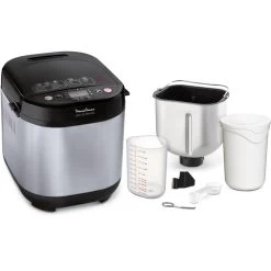 Moulinex Ow240E Macchina X Pane -Bestes Kleingeräte Geschäft moulinex ow240e pain delices macchina del pane in acciaio inossidabile con funzione yogurt 20 programmi automatici di cui 3 senz 4