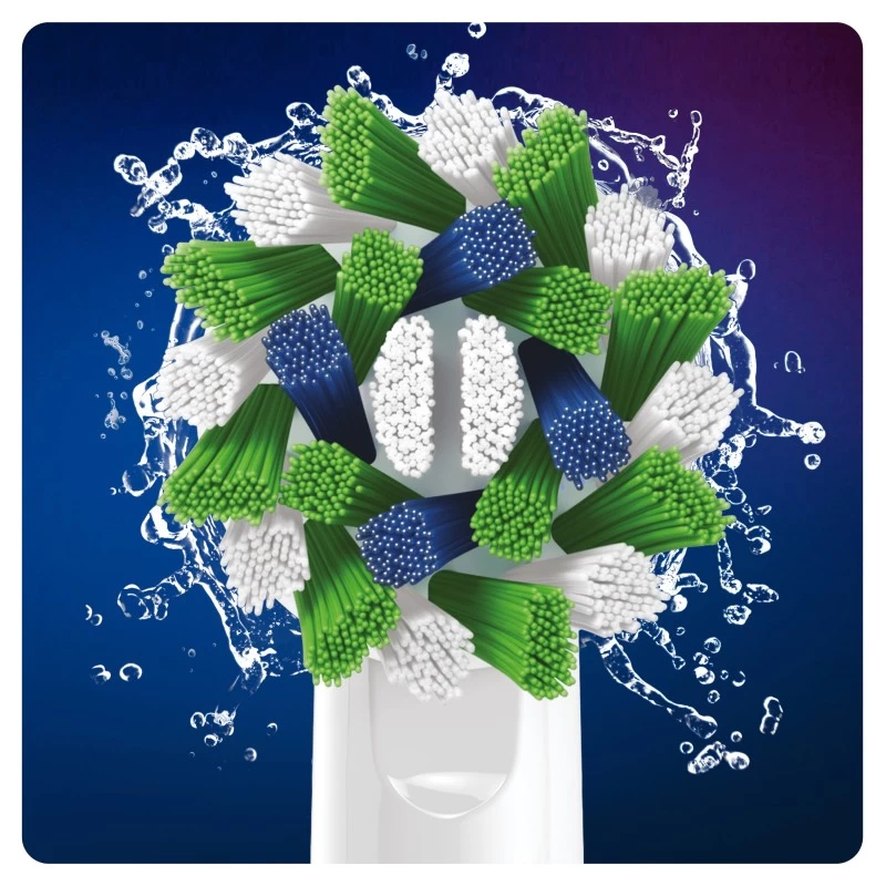 Oral B Oral-B CrossAction Testine Di Ricambio Con Tecnologia CleanMaximiser, Confezione Da 9 Pezzi 4 Oral B Oral-B CrossAction Testine Di Ricambio Con Tecnologia CleanMaximiser, Confezione Da 9 Pezzi – Bild 2