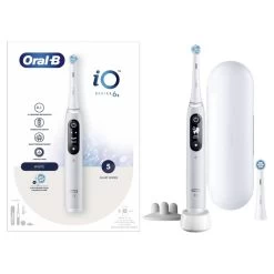 Oral B Oral-B IO 6 Adulto Spazzolino A Vibrazione Bianco -Bestes Kleingeräte Geschäft oral b io 6 adulto spazzolino a vibrazione bianco 2