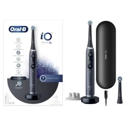 Oral B Oral-B IO Spazzolino Elettrico Ricaricabile 9S Nero, 2 Testine, 1 Custodia Da Viaggio Ricaricabile -Bestes Kleingeräte Geschäft oral b io spazzolino elettrico ricaricabile 9s nero 2 testine 1 custodia da viaggio ricaricabile 2