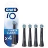 Oral B Oral-B IO Ultimate Clean Testine Di Ricambio Nere , 4 Pezzi