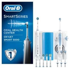 Oral B Oral-B Oral Center Spazzolino Elettrico Smart 5000 E Idropulsore Oxyjet + 4 Testine -Bestes Kleingeräte Geschäft oral b oral center spazzolino elettrico smart 5000 e idropulsore oxyjet 4 testine 3