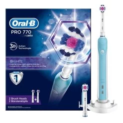 Oral B Oral-B PRO 80285669 Spazzolino Elettrico Adulto Spazzolino Rotante-oscillante Blu -Bestes Kleingeräte Geschäft oral b pro 80285669 spazzolino elettrico adulto spazzolino rotante oscillante blu 1