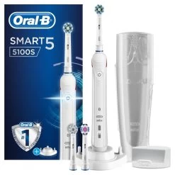 Oral B Oral-B Spazzolino Elettrico Ricaricabile Smart 5 5100S Bianco