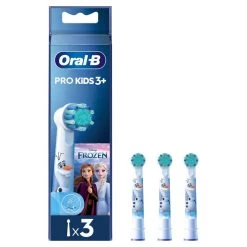 Oral B Oral-B Testine Di Ricambio Pro Kids Con Disney Frozen, 3 Testine