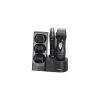Panasonic ER-GY10, Kit Multigrooming Per Barba, Capelli E Corpo, 4 Pettini Accessori, Wet&Dry, Nero/Silver
