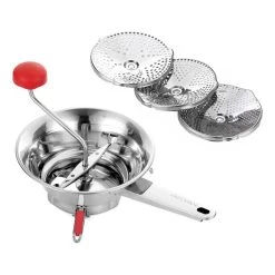 Passa Verdura Pedrini 04GD198 3 Dischi Inox Lucido