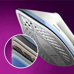 Philips 6000 Series PerfectCare 2400 W 1,8 L SteamGlide Plus Blu, Bianco -Bestes Kleingeräte Geschäft philips 6000 series perfectcare 2400 w 18 l steamglide plus blu bianco 3