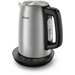 Philips Avance Collection Bollitore Con Controllo Temp., Metallo, 1,7 L, Coperchio A Molla -Bestes Kleingeräte Geschäft philips avance collection bollitore con controllo temp metallo 17 l coperchio a molla 1