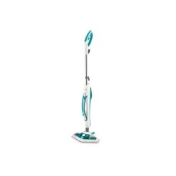 Polti SV450 Double Pulitore A Vapore Verticale 0,3 L 1500 W Acciaio Inossidabile, Turchese, Bianco