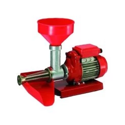 Reber 9008 NE Passapomodoro Elettrico Rosso, Acciaio Inossidabile 400 W